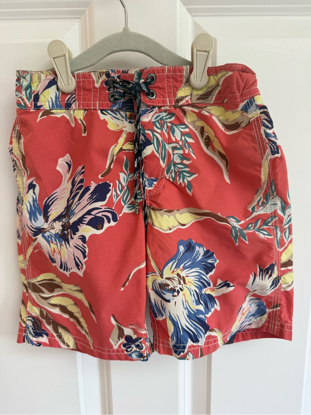 Crewcuts Coral Floral Swim Shorts